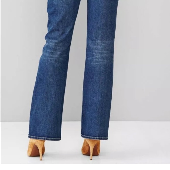 NWOT GAP Long & Lean Demi Maternity Jeans 28R | 6R - Picture 4 of 15